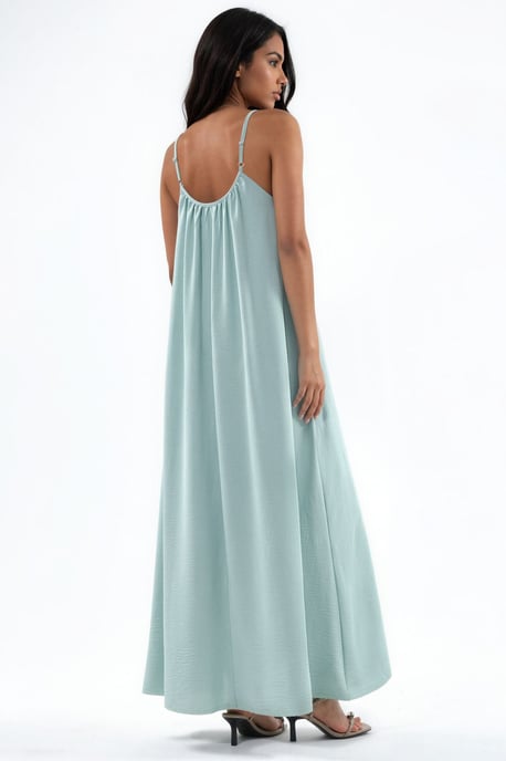 Lässiges Maxi-Woven-Kleid - Image 3