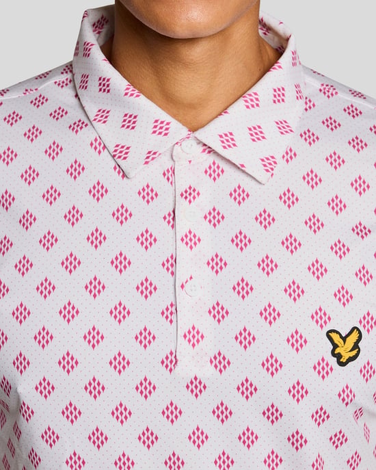Argyle-Druck Polohemd - Image 3