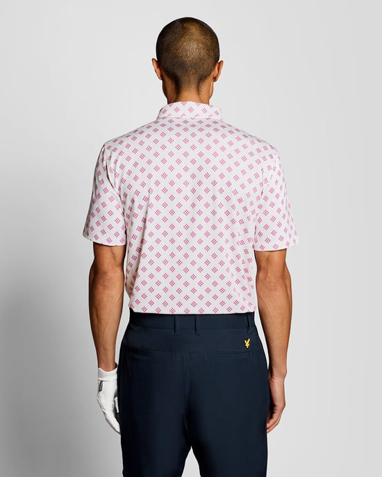 Argyle-Druck Polohemd - Image 4