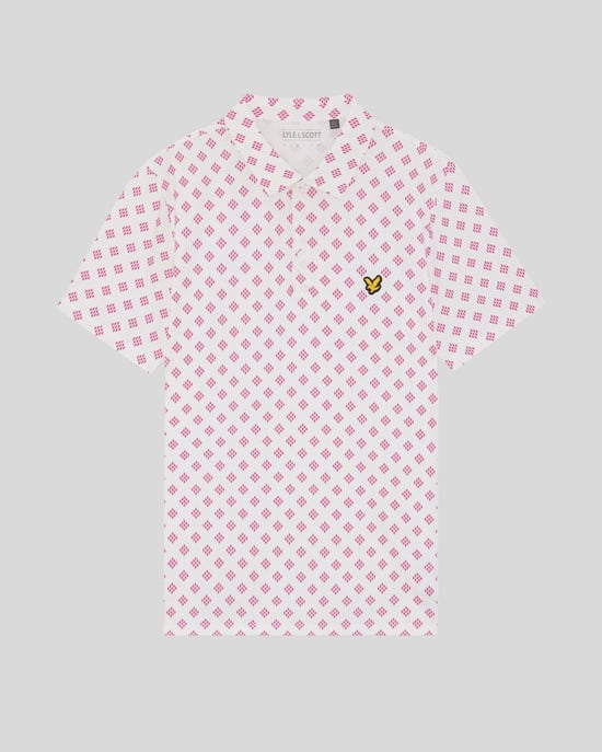 Argyle-Druck Polohemd - Image 5