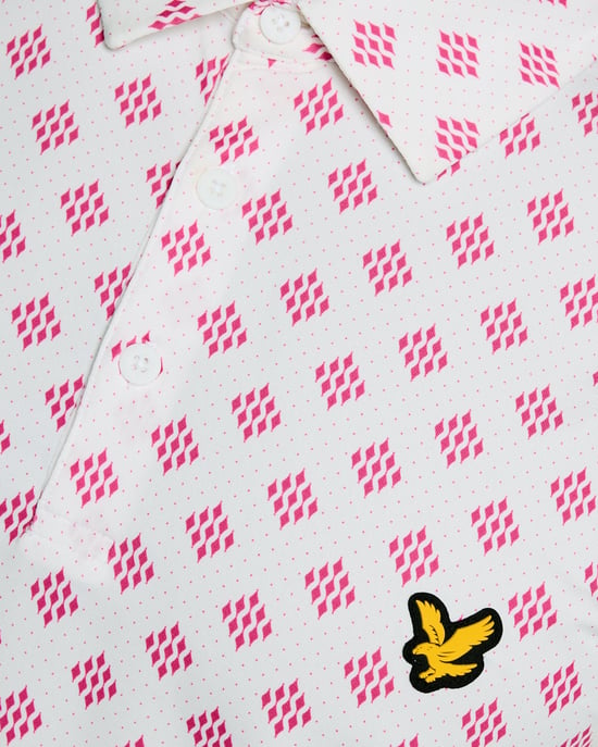 Argyle-Druck Polohemd - Image 6