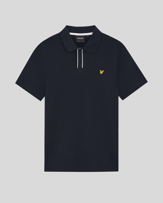 Poloshirt mit Kontrast-Paspelierung - Image 5