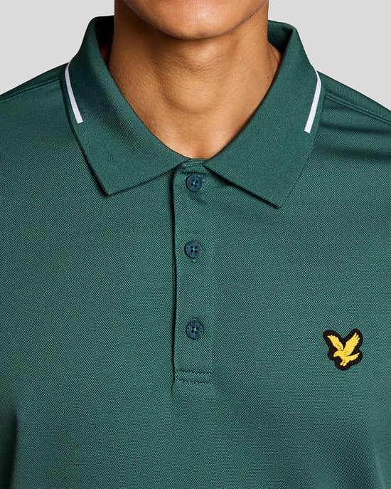 Tipped Technisches Poloshirt - Image 3