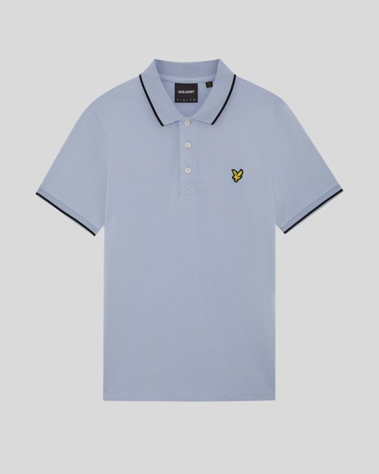 Polo-Shirt mit Kontrastkragen - Image 1