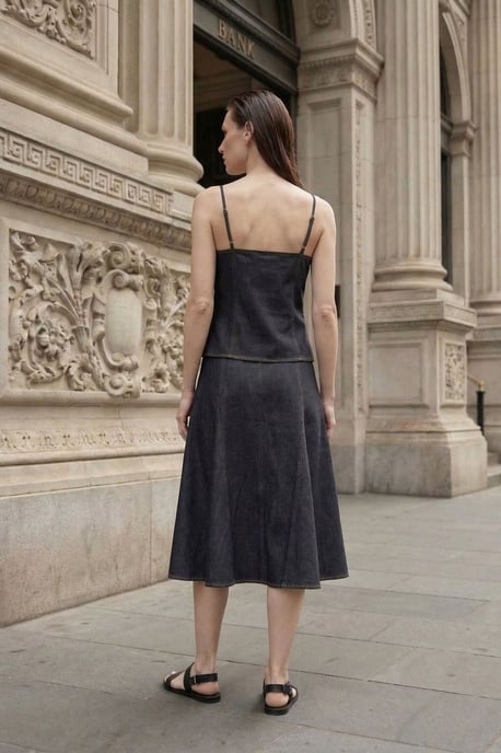Damen Baumwolle-Lycra Zweiteiliges Ensemble - Image 6