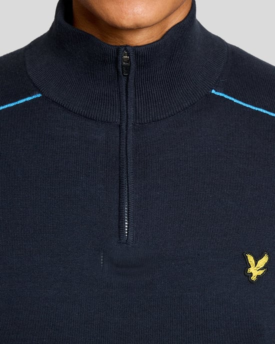 Baumwollspitzen 1/4-Zip Pullover - Image 3