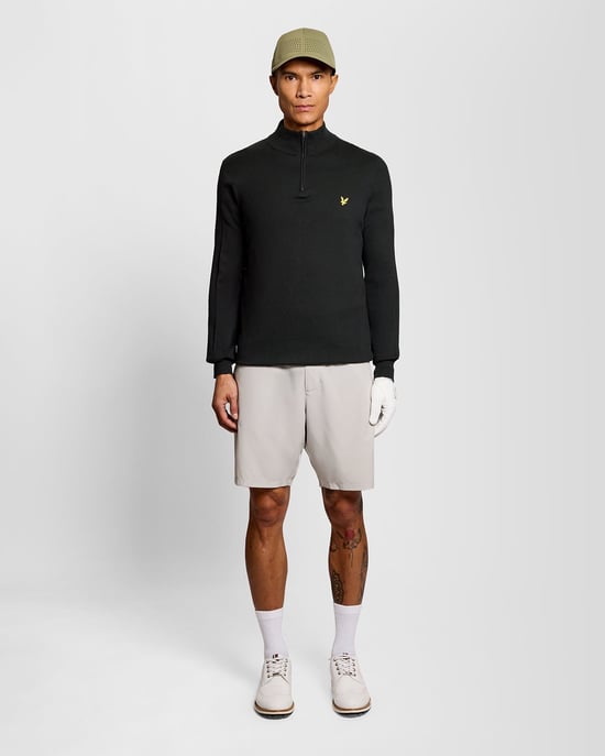 Baumwollmischung 1/4-Zip Pullover - Image 2