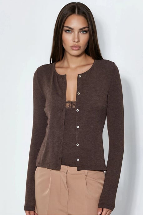 V-Ausschnitt-Top & Freizeitjacke - Image 6