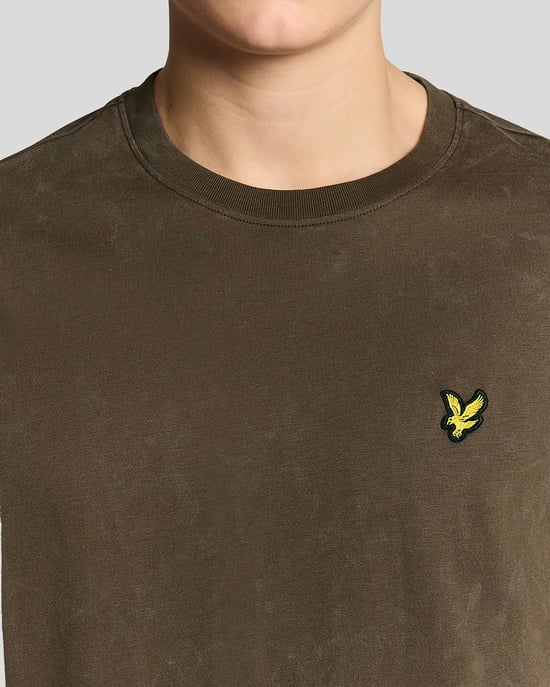 Schweres Waschbaum-Cotton-T-Shirt - Image 3