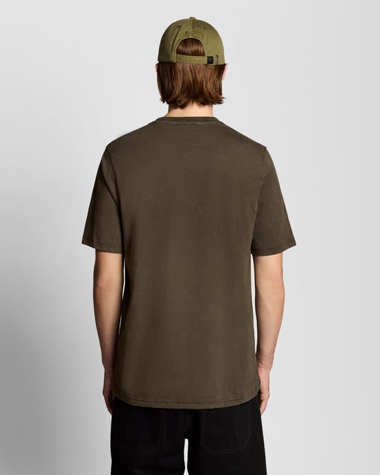 Schweres Waschbaum-Cotton-T-Shirt - Image 4