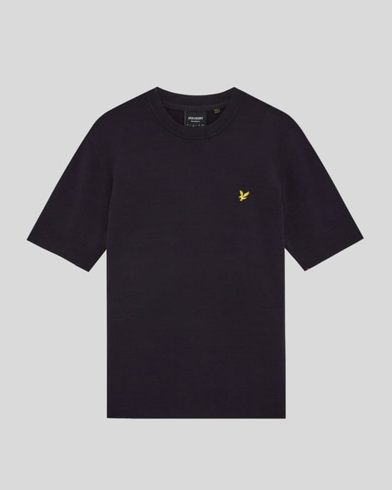 Lässiges Fit Gestricktes T-Shirt - Image 5