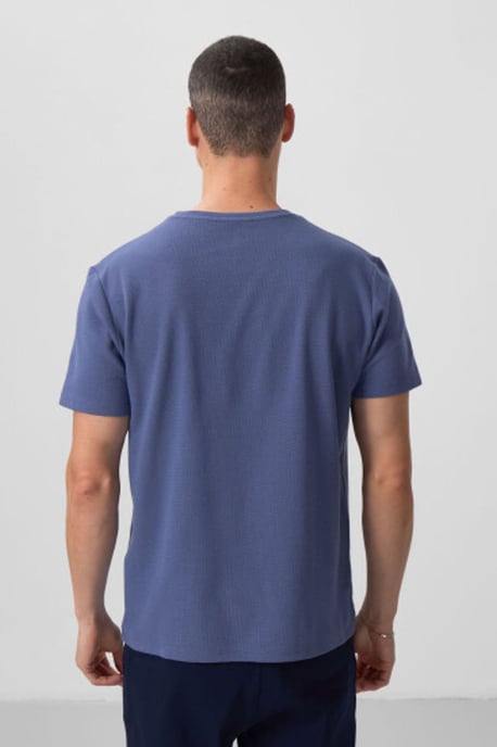 Herren Regular Fit Rundhalsausschnitt T-Shirt - Image 5