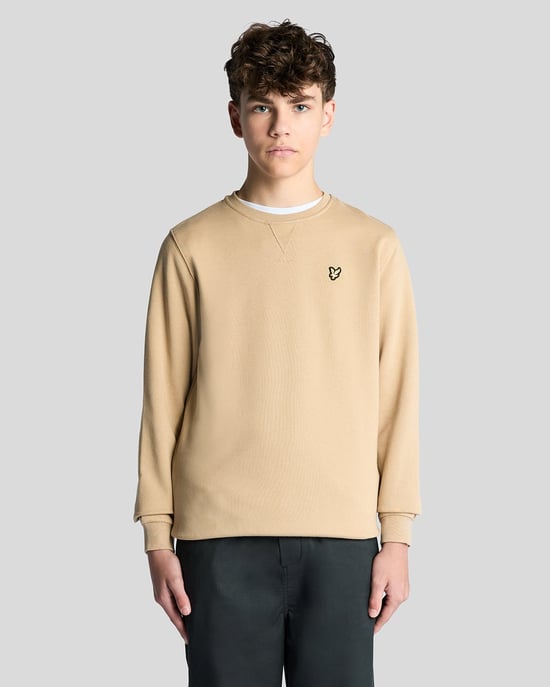 Baumwoll-Sweatshirt mit Rundhalsausschnitt - Image 1