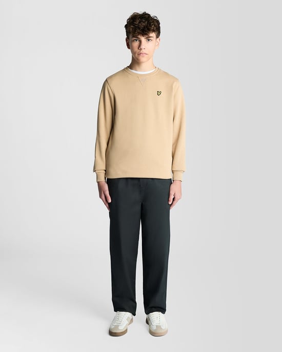 Baumwoll-Sweatshirt mit Rundhalsausschnitt - Image 2