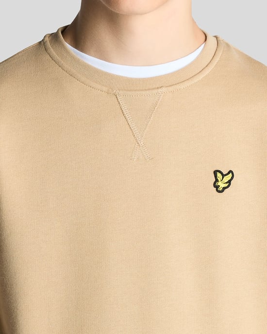 Baumwoll-Sweatshirt mit Rundhalsausschnitt - Image 3