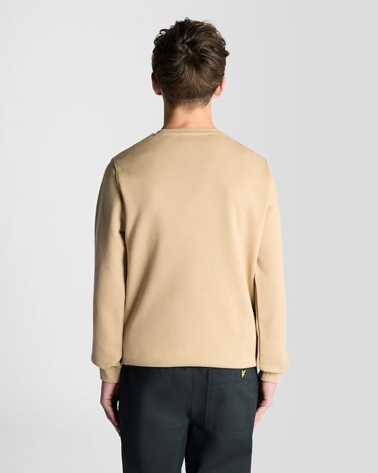 Baumwoll-Sweatshirt mit Rundhalsausschnitt - Image 4