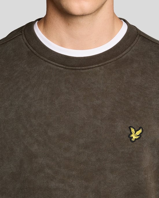 Schwerer Waschbaumwollpullover - Image 3