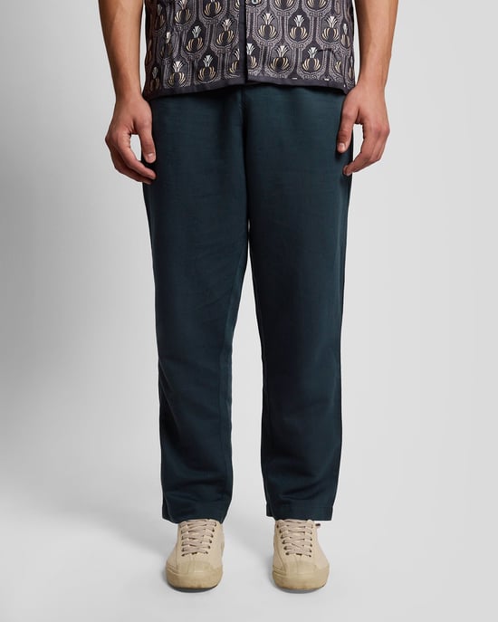 Lässige Leinen-Mischgewebe-Hosen - Image 2
