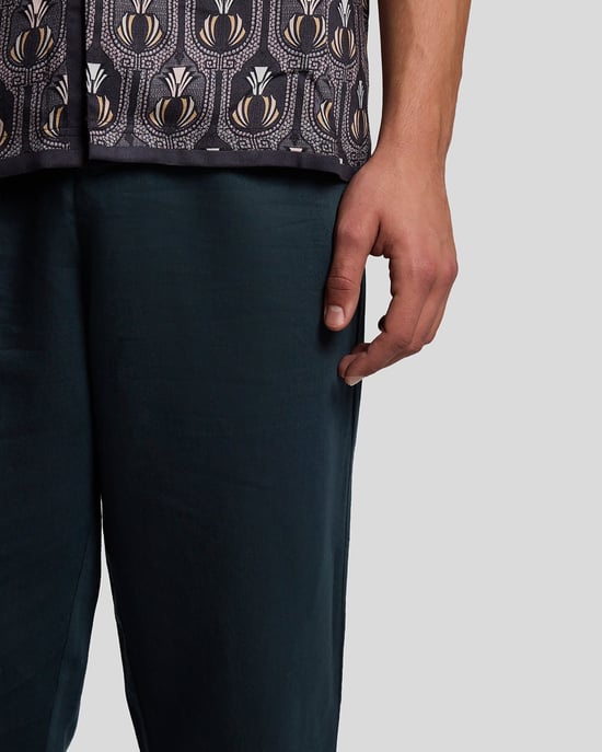 Lässige Leinen-Mischgewebe-Hosen - Image 3