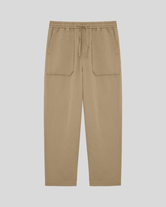 Schlichte Leinenmischung-Hose mit geradem Bein - Image 5