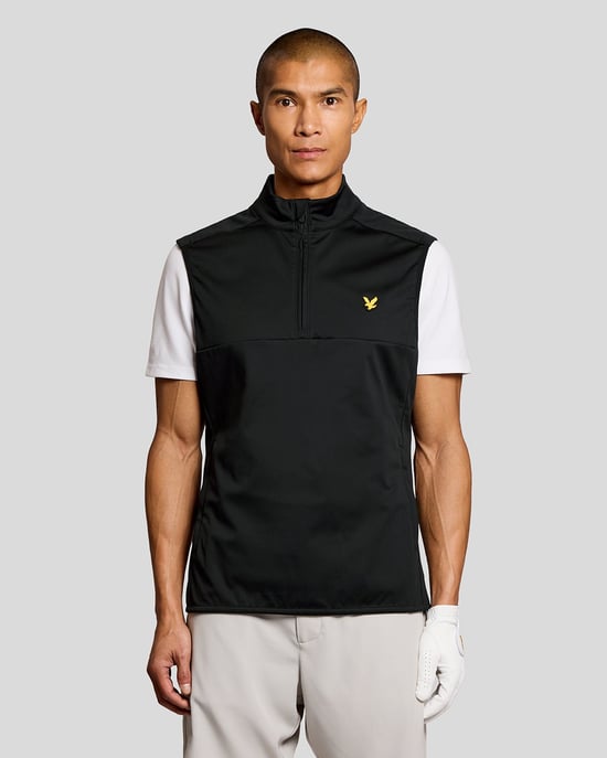 Winddichtes 1/2 Zip Gilet - Image 1