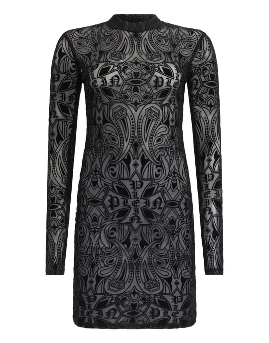 Kurzes Kleid Gothic Plein - Image 1