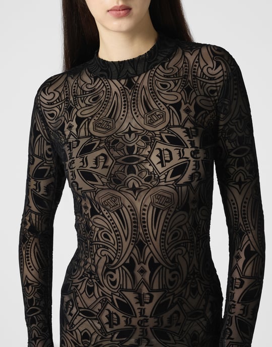 Kurzes Kleid Gothic Plein - Image 3