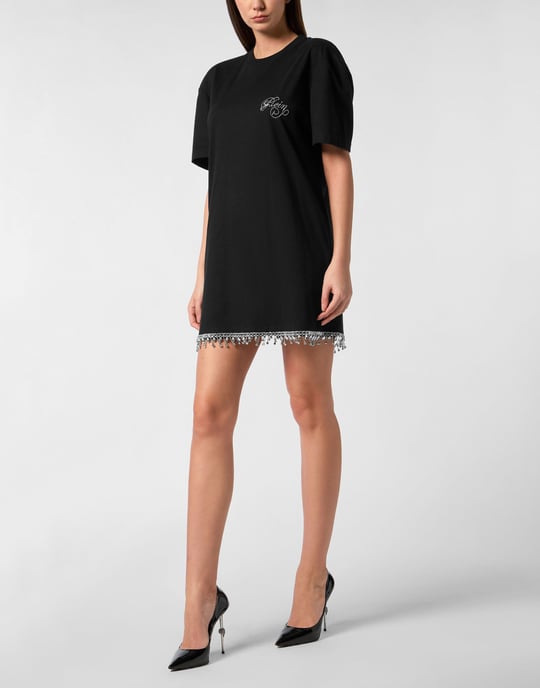 T-Shirt Kurze Kleider Signature - Image 4