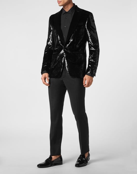 Einknopf-Blazer Slim Fit - Image 4