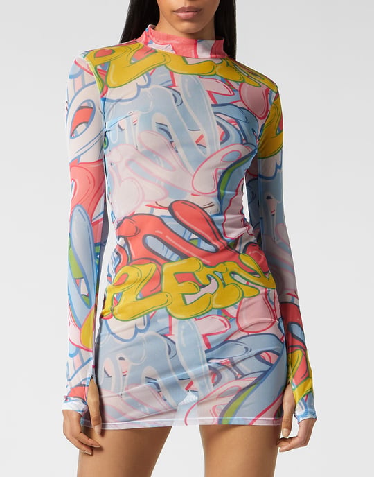 Minikleid Bombing Graffiti - Image 2