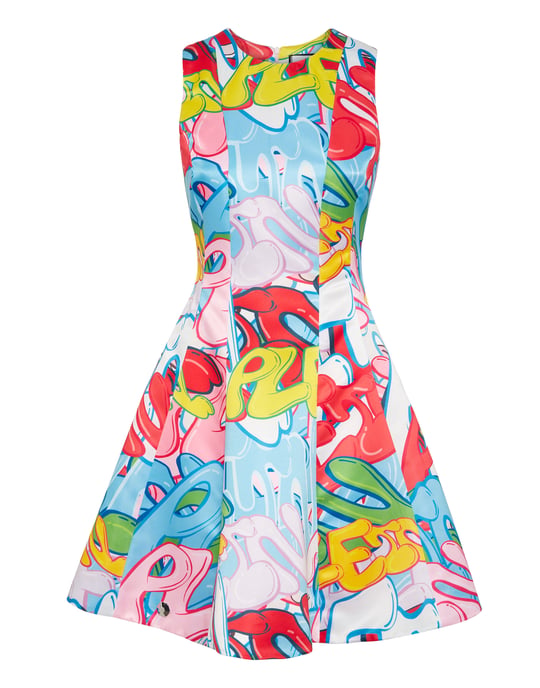 Minikleid Bombing Graffiti - Image 1