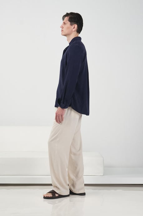 Tencel Knopf-Down Hemd - Image 3