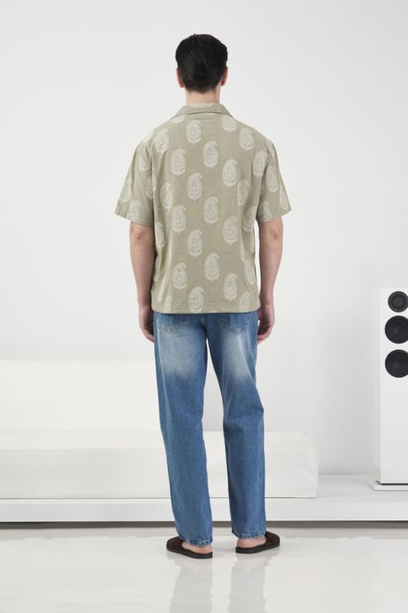 Paisley-Print Kurzarmhemd - Image 3