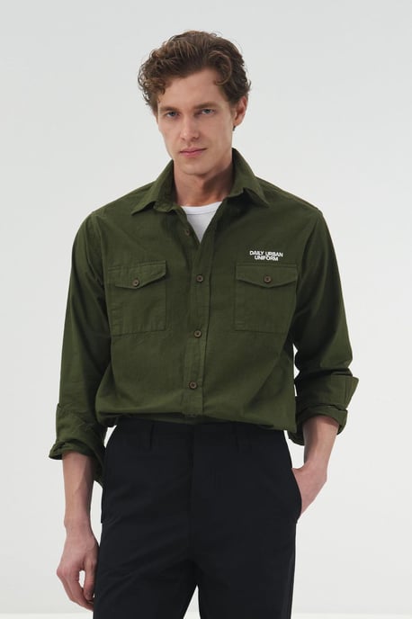 Besticktes Textdruck Langarmshirt - Image 2