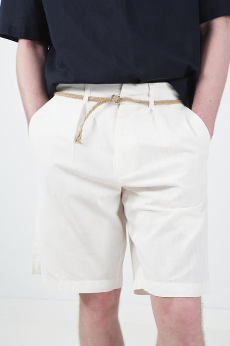 Hüfthohe, lockere gewebte Tailored Shorts - Image 3