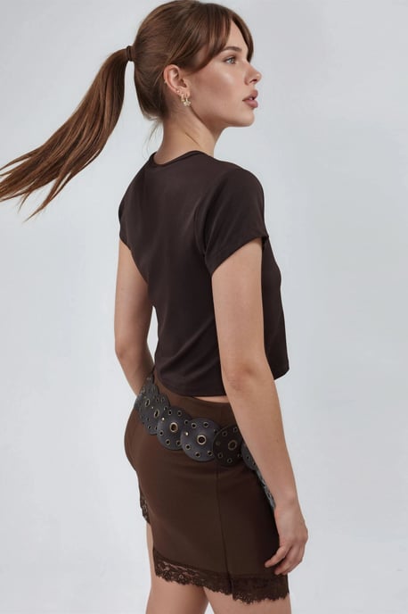 Slim Fit Crop-Jersey-Top - Image 3
