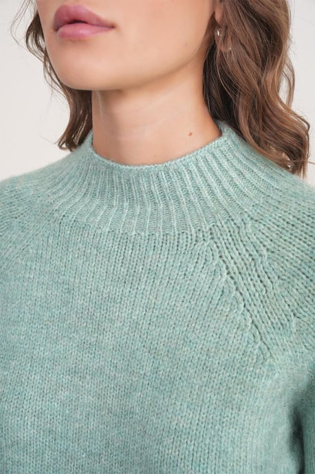 Damen Gestreifter Strickpullover mit verkürztem Schnitt - Image 6