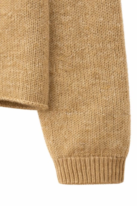 Damen verkürzter strukturierter Strickpullover - Image 3