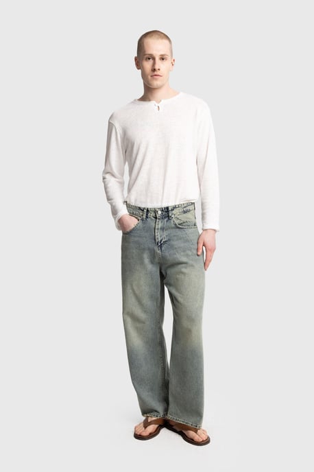 Relaxed Fit Gerade Jeans - Image 2