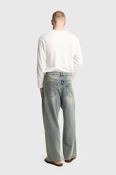 Relaxed Fit Gerade Jeans - Image 4