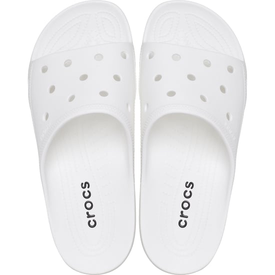 Crocs Classic Slide Thermoplastische Damenweiße Pantoletten - Image 5