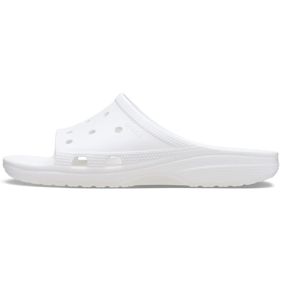 Crocs Classic Slide Thermoplastische Damenweiße Pantoletten - Image 6