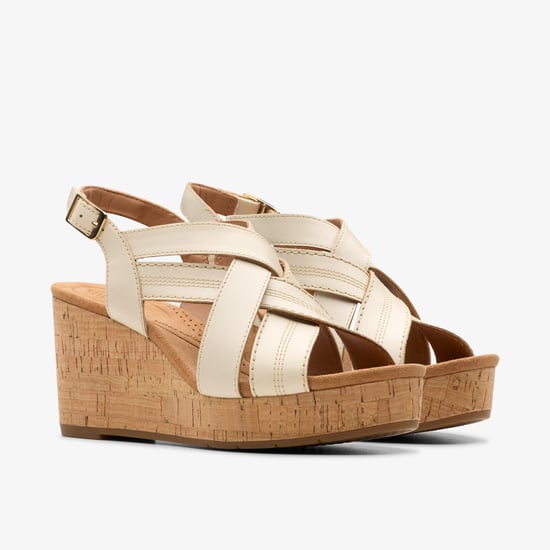 Sabina Sling Cream Leather Sandals - Image 6