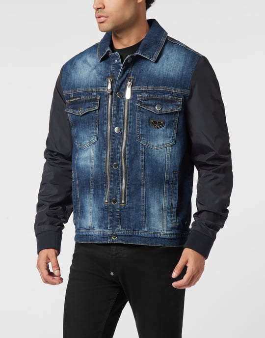 Denim-Jacke College - Image 2