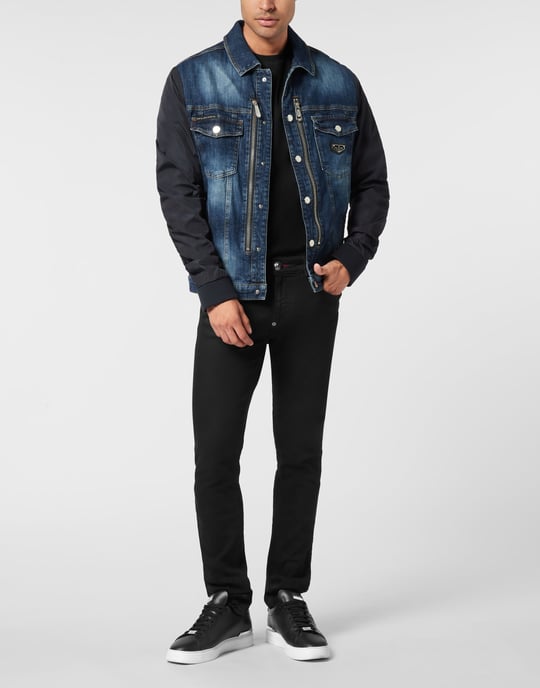 Denim-Jacke College - Image 4