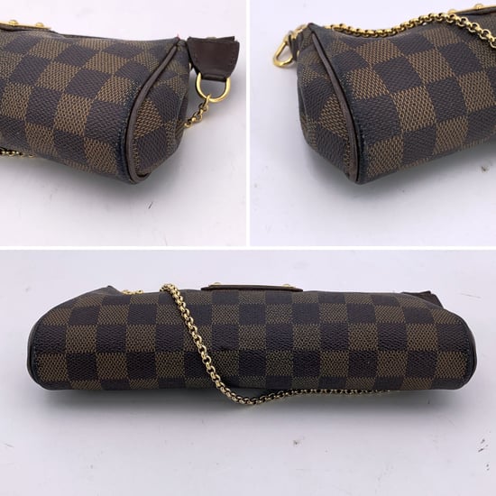 Louis Vuitton Schultertasche aus Stoff Eva - Image 6