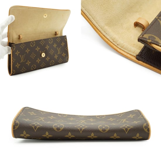 Louis Vuitton Vintage Stoff-Umhängetasche (Zwillingsmodell) - Image 3