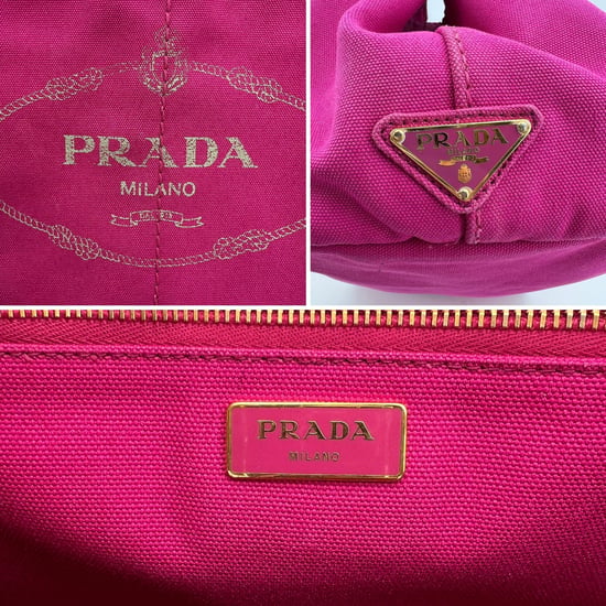 Prada Stofftasche Canapa - Image 6