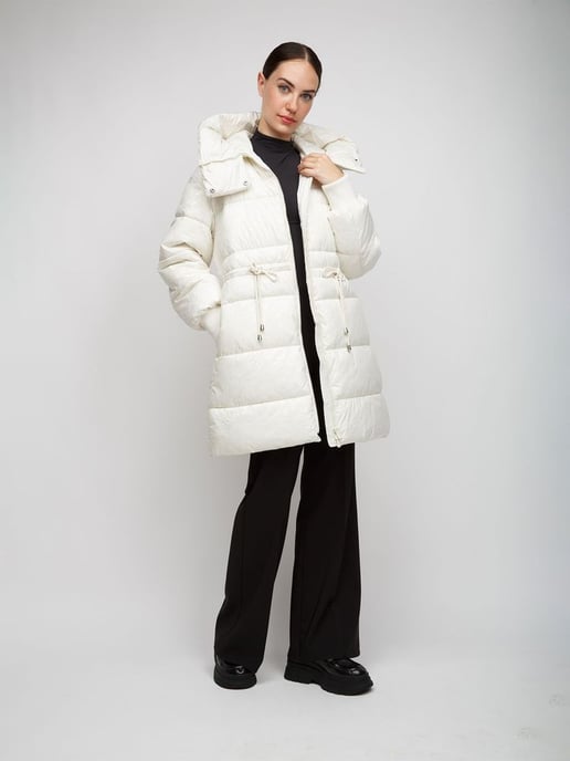 Pinko Winterjacke Beige - Image 5