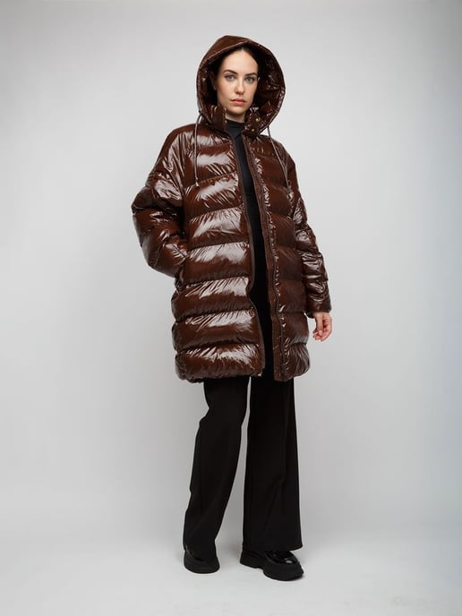 Pinko Winterjacke Braun - Image 5